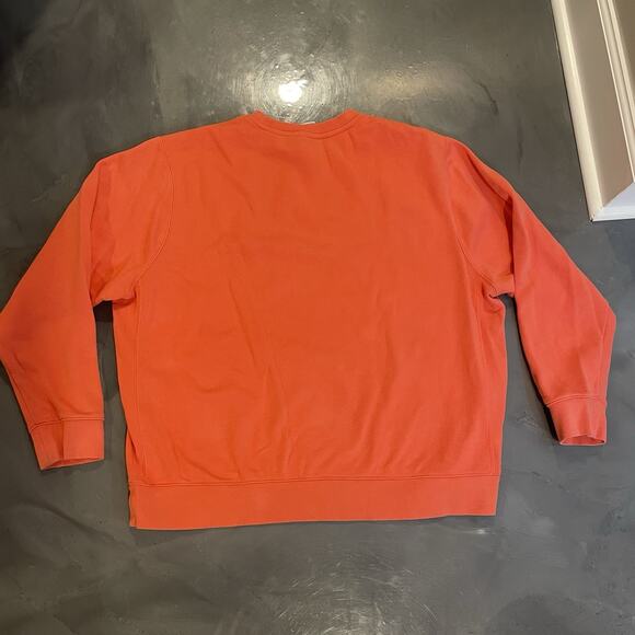 NIKE Sportswear Club Fleece Crewneck Sweatshirt Size XXL Coral Women’s Swoosh - Picture 7 of 7